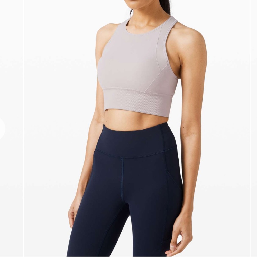 lululemon iced iris ebb to train bra